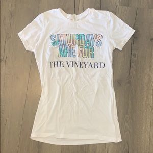 SATURDAYS ARE FOR THE VINEYARDS White Tee